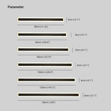 Outdoor Wandleuchte Schwarz Moderne rechteckige Beleuchtung - Clowas.de
