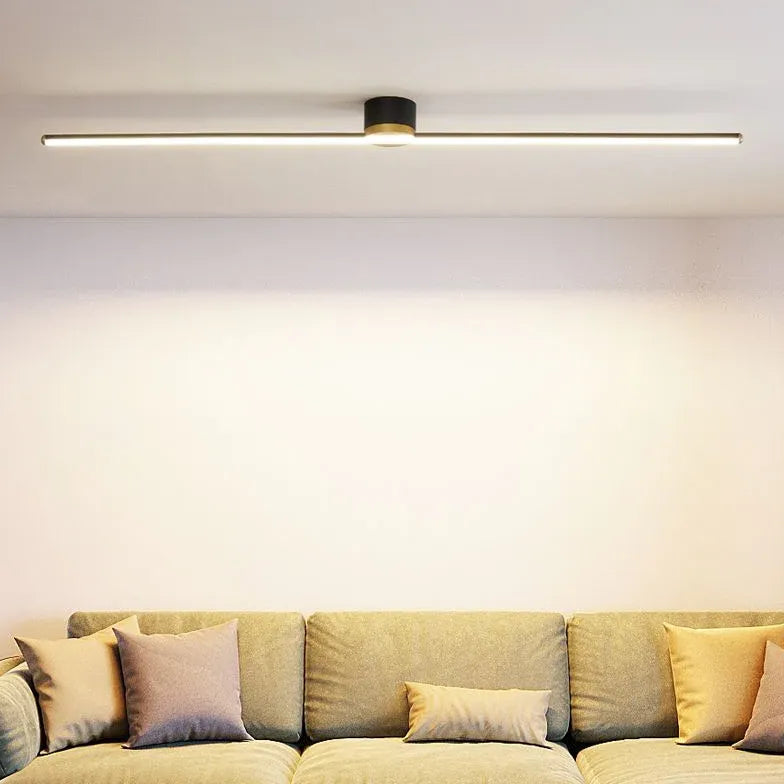 Längliche Deckenleuchte Moderne Minimalistische Lange Deckenlampe - Clowas.de