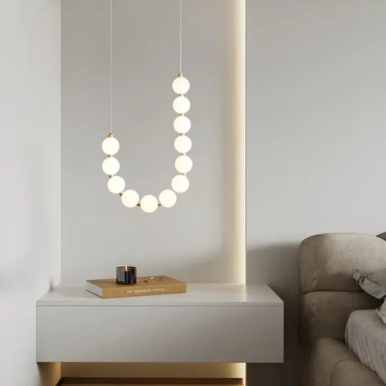 Längliche Pendelleuchte moderne nordische Acryl Design - Clowas.de