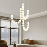 Längliche Pendelleuchte moderne nordische Acryl Design - Clowas.de