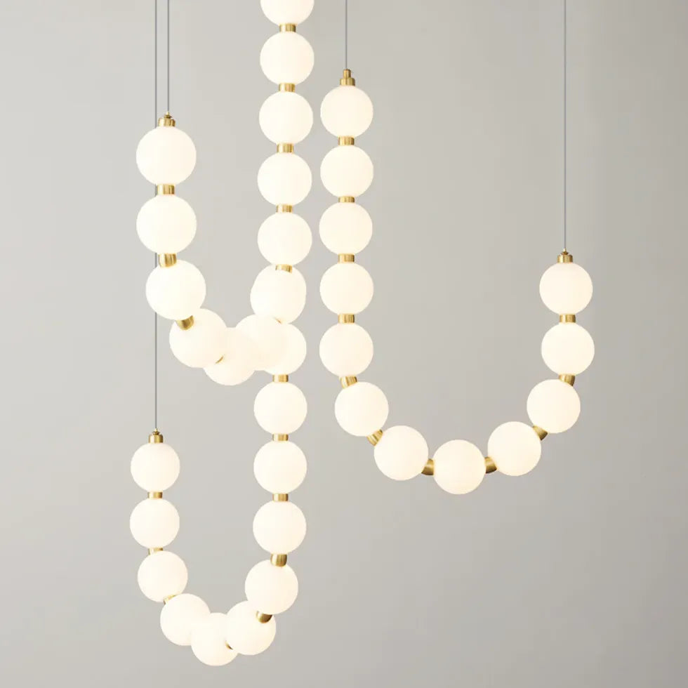 Längliche Pendelleuchte moderne nordische Acryl Design - Clowas.de