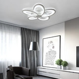 LED Deckenleuchte dimmbar ohne Fernbedienung in Blütenform - Clowas.de
