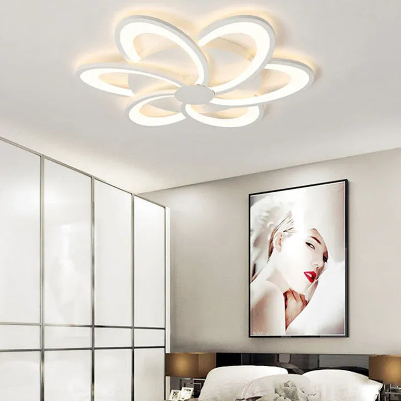 LED Deckenleuchte dimmbar ohne Fernbedienung in Blütenform - Clowas.de
