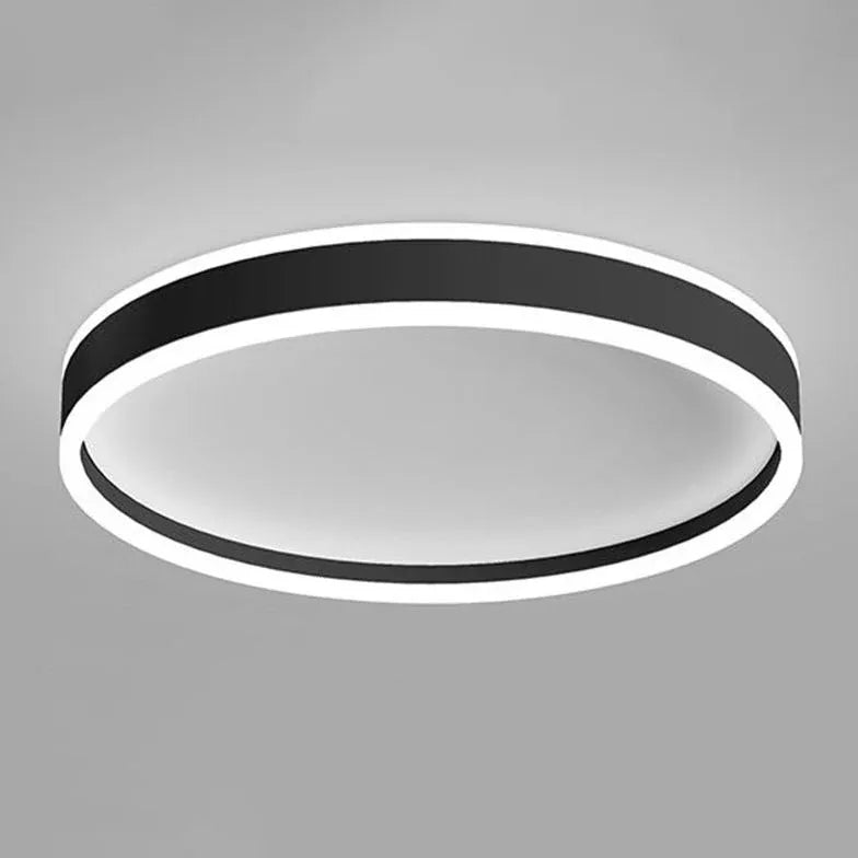 LED Deckenleuchte dimmbar schlafzimmer nordisch modern rund - Clowas.de