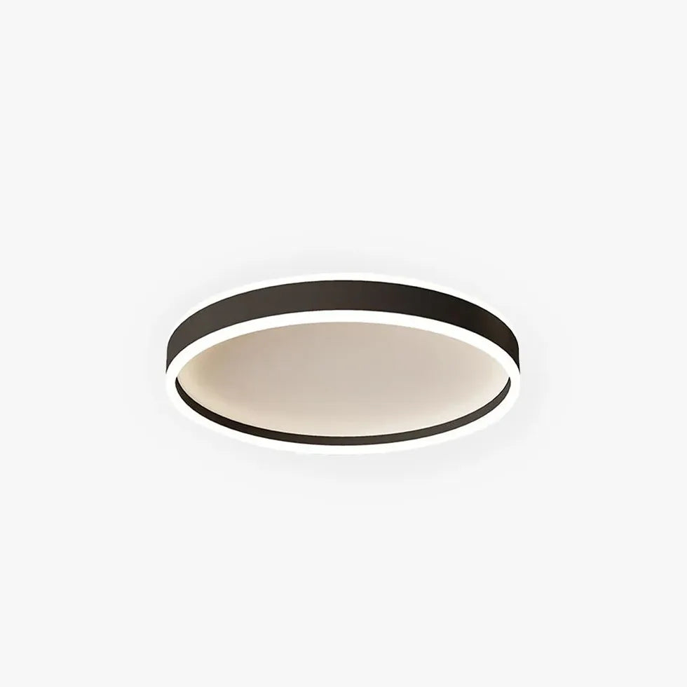 LED Deckenleuchte dimmbar schlafzimmer nordisch modern rund - Clowas.de