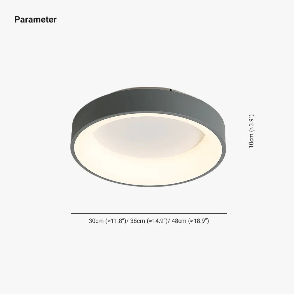 LED Deckenleuchte dimmbar Schlafzimmer modern und schlicht - Clowas.de