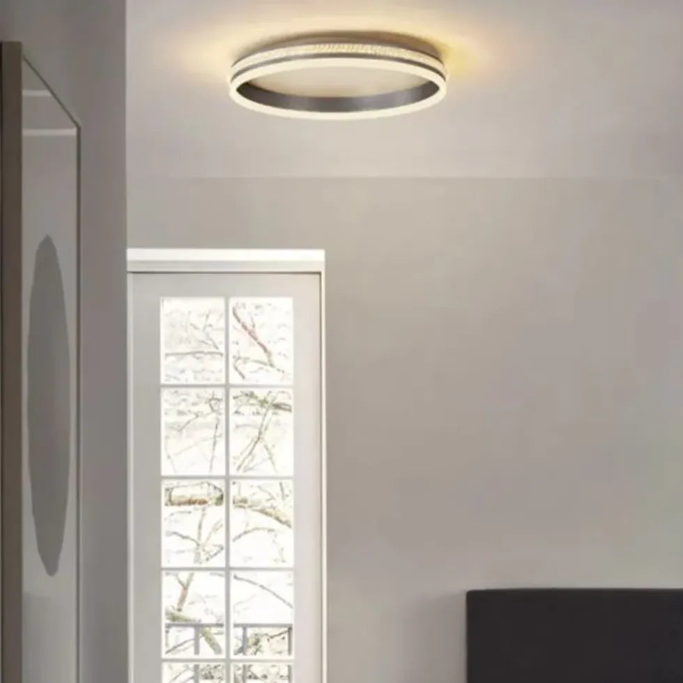 LED Deckenleuchte dimmbar über Lichtschalter modern rund - Clowas.de