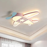 LED Deckenleuchte Kinderzimmer Kreative Cartoon Flugzeug - Clowas.de