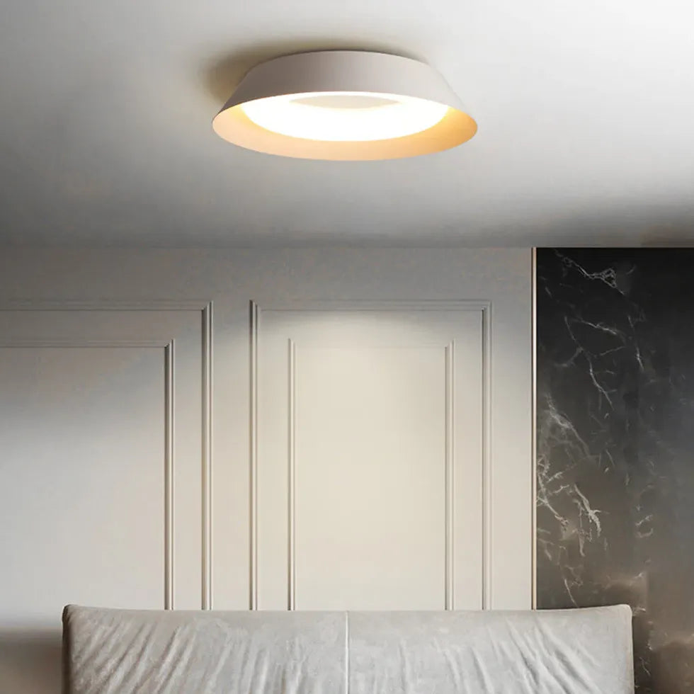 LED-Deckenleuchte rund 40 cm nordisches modernes Design - Clowas.de
