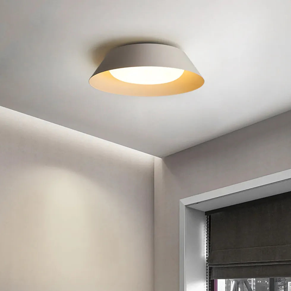 LED-Deckenleuchte rund 40 cm nordisches modernes Design - Clowas.de