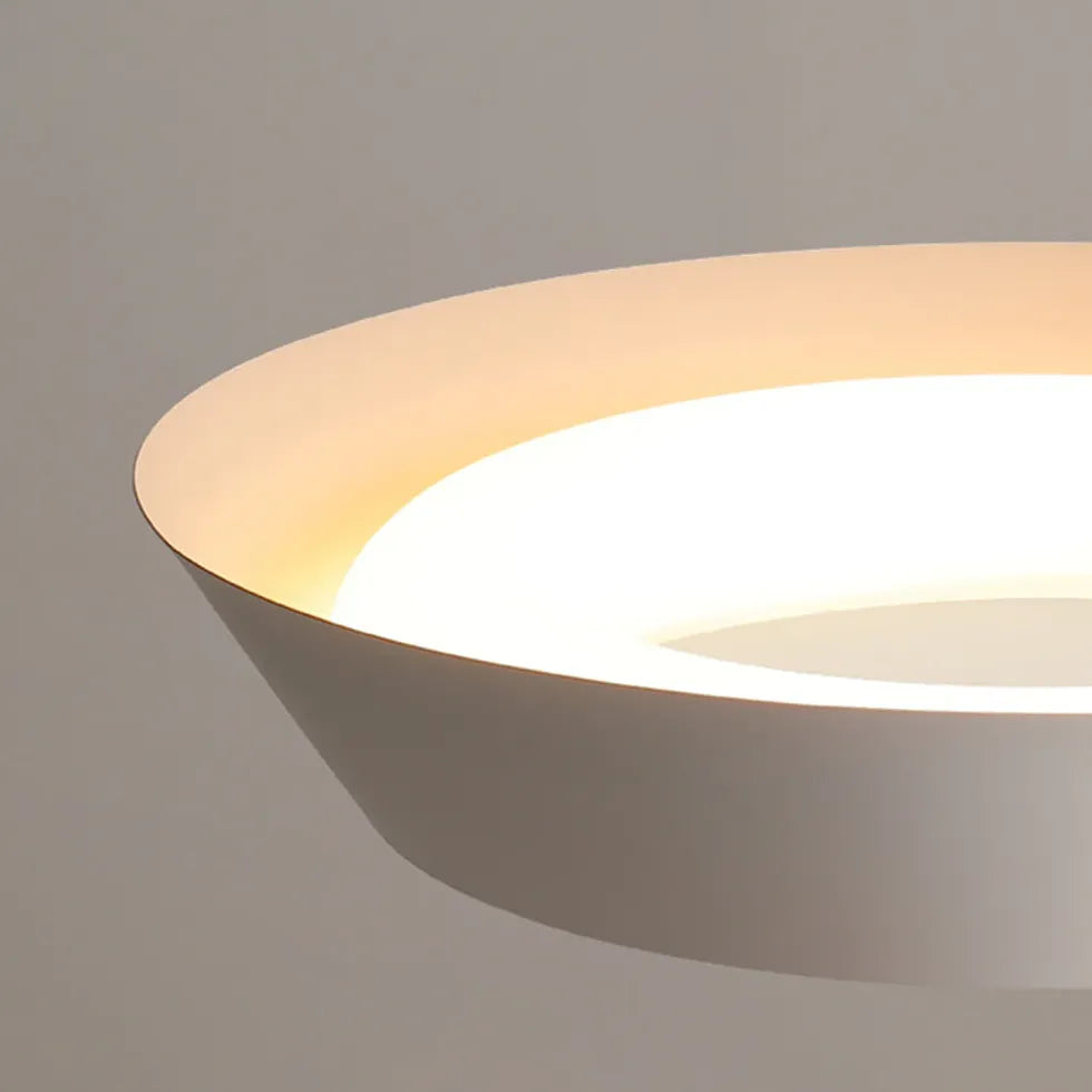 LED-Deckenleuchte rund 40 cm nordisches modernes Design - Clowas.de