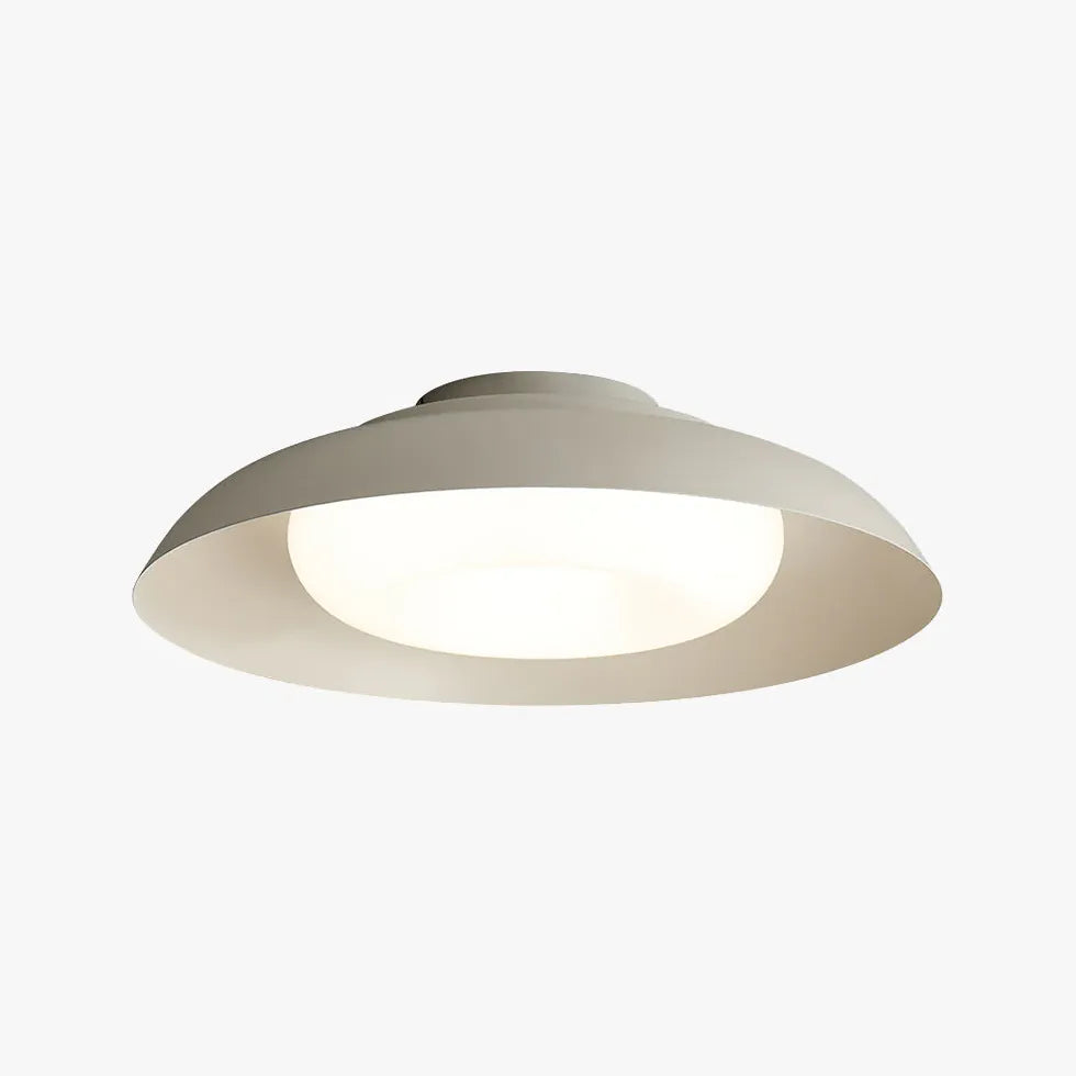 LED Deckenleuchte Weiß im Milchigen Japanischen Flur - Clowas.de