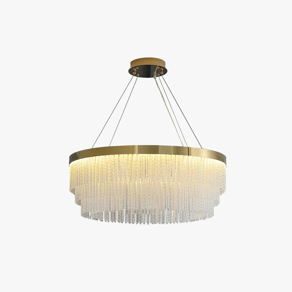 LED Deckenleuchte Wohnzimmer dimmbar leichte nordische Kristallluxus - Clowas.de