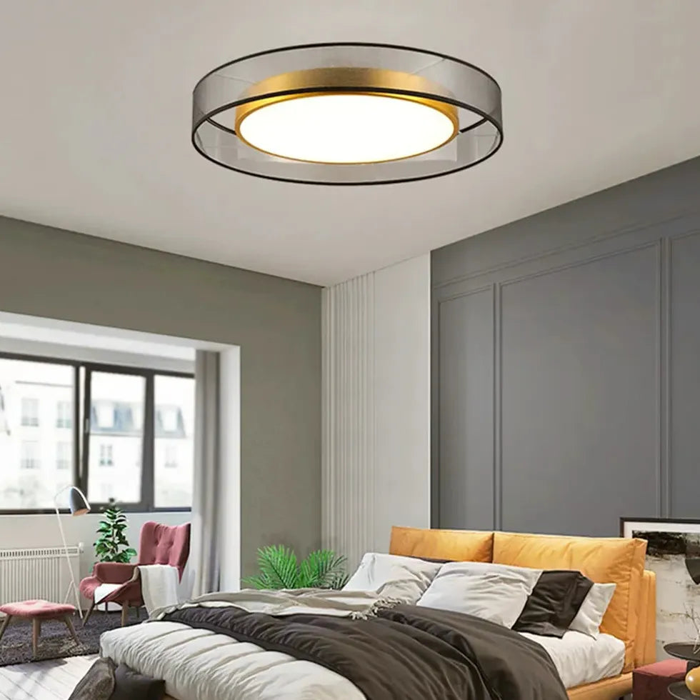 LED Deckenleuchte Wohnzimmer modern dimmbar runde Form - Clowas.de