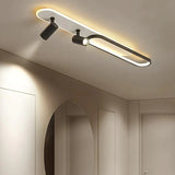 LED Deckenstrahler Aufputz Schwarze Moderne Langform Strahler - Clowas.de