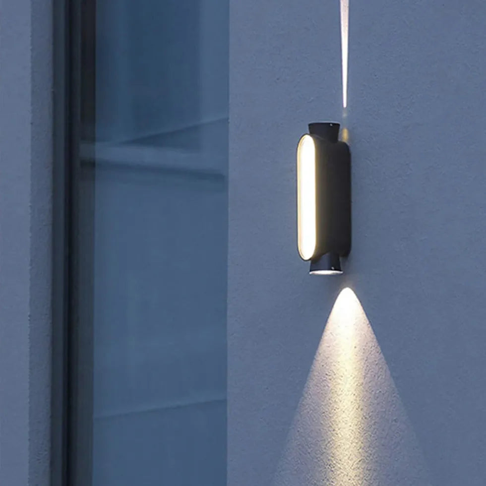 LED Design Wandleuchte für minimalistisches schwarzes - Clowas.de