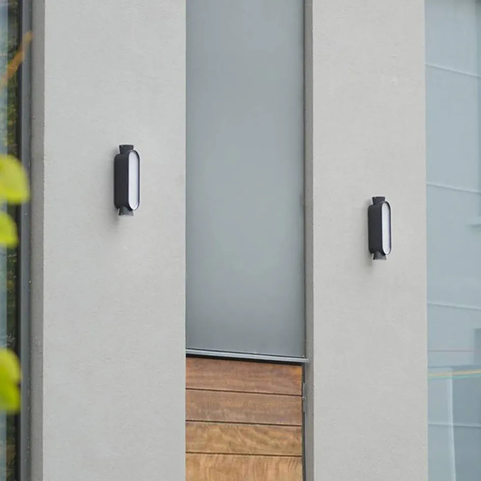 LED Design Wandleuchte für minimalistisches schwarzes - Clowas.de