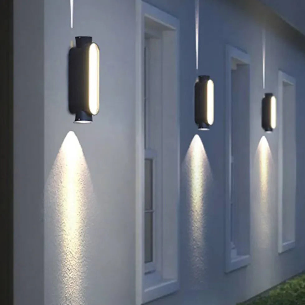 LED Design Wandleuchte für minimalistisches schwarzes - Clowas.de