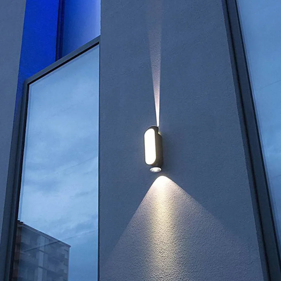 LED Design Wandleuchte für minimalistisches schwarzes - Clowas.de
