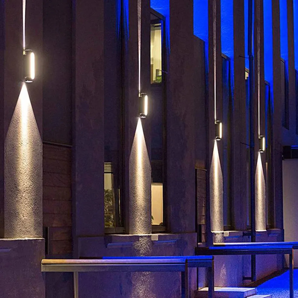 LED Design Wandleuchte für minimalistisches schwarzes - Clowas.de