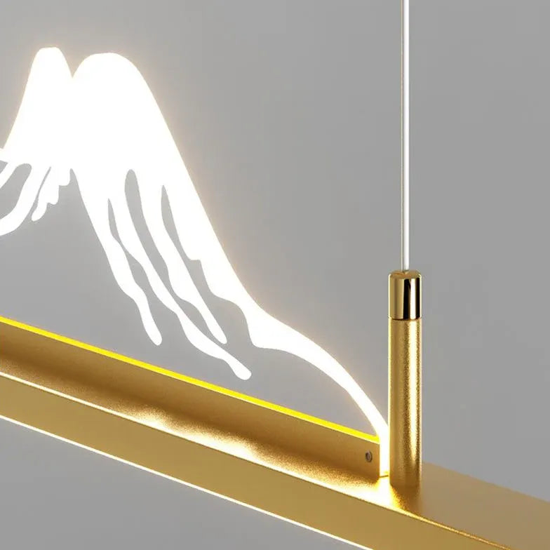 LED Hängelampe Esstisch Nordisch Modern Lang - Clowas.de