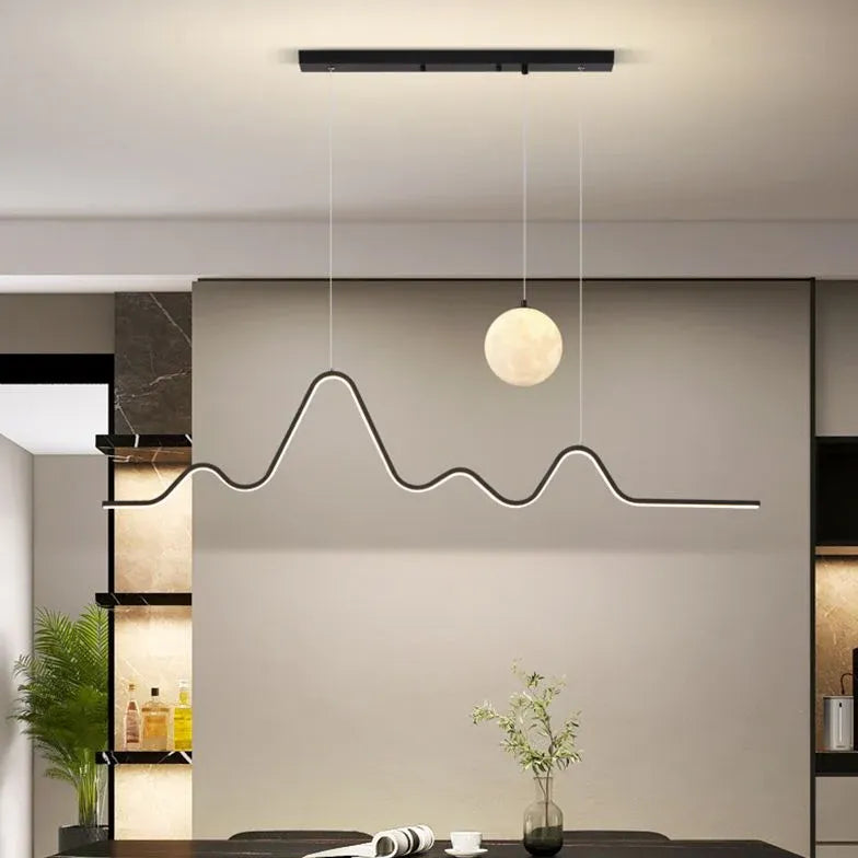 LED Hängelampe Esszimmer Nordisch Minimalistisch Modern - Clowas.de