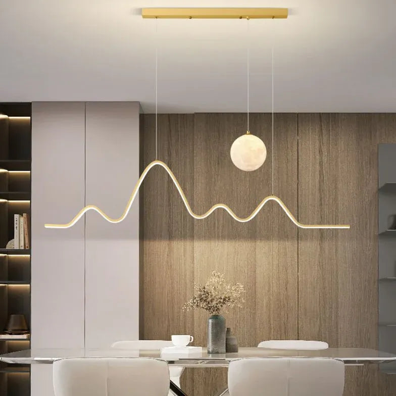 LED Hängelampe Esszimmer Nordisch Minimalistisch Modern - Clowas.de
