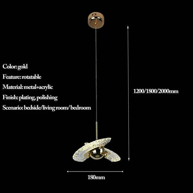 LED Kristallleuchter modern nordisch schlicht Wasserkrystall - Clowas.de