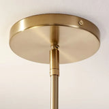 LED-Pendelleuchte rund nordisch Eisenkunst Rundplatt - Clowas.de