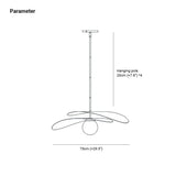 LED-Pendelleuchte rund nordisch Eisenkunst Rundplatt - Clowas.de