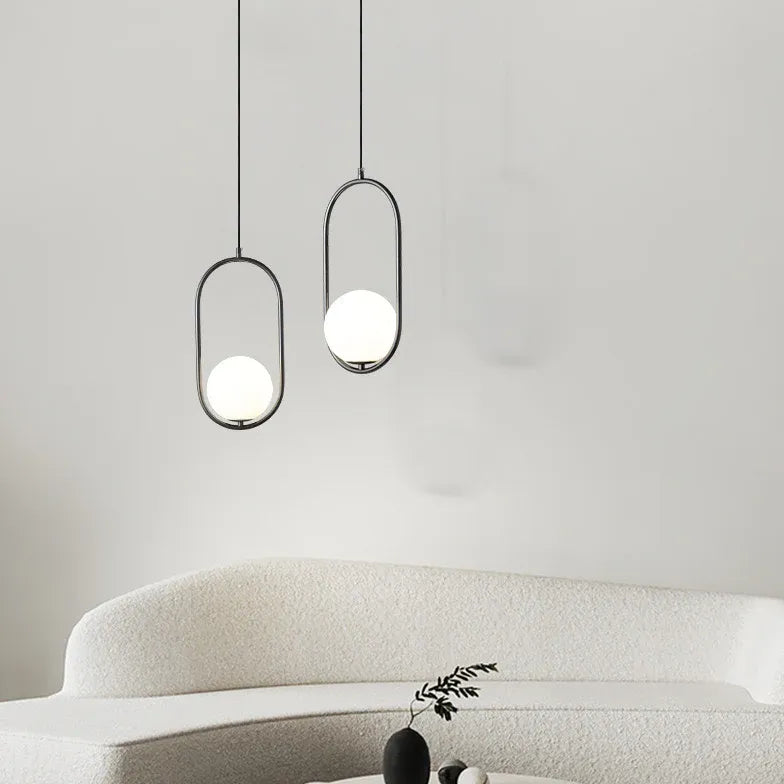 LED Pendelleuchte rund Nordisch moderne kreative Beleuchtung - Clowas.de