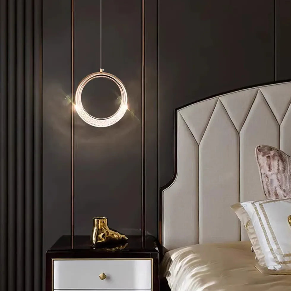LED Pendelleuchten Rund Nordisch Kristall Leicht Luxus - Clowas.de