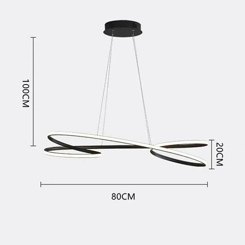 LED Ring Hängelampe für nordische moderne Einrichtung - Clowas.de