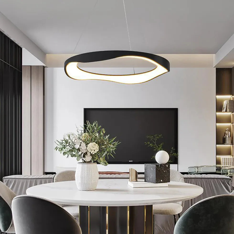 LED Ring Pendelleuchte für ein minimalistisches Zuhause - Clowas.de