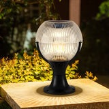LED Sockelleuchte Kugelform Acryl Modern Design - Clowas.de