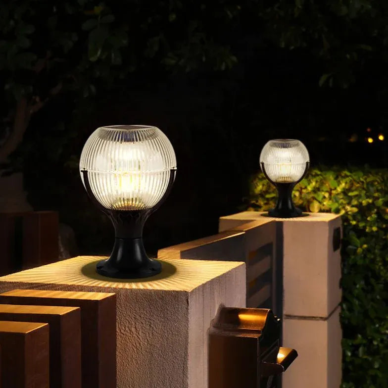 LED Sockelleuchte Kugelform Acryl Modern Design - Clowas.de