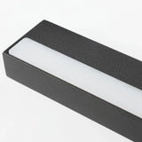 LED Spiegelleuchten im schwarzen rechteckigen Design - Clowas.de
