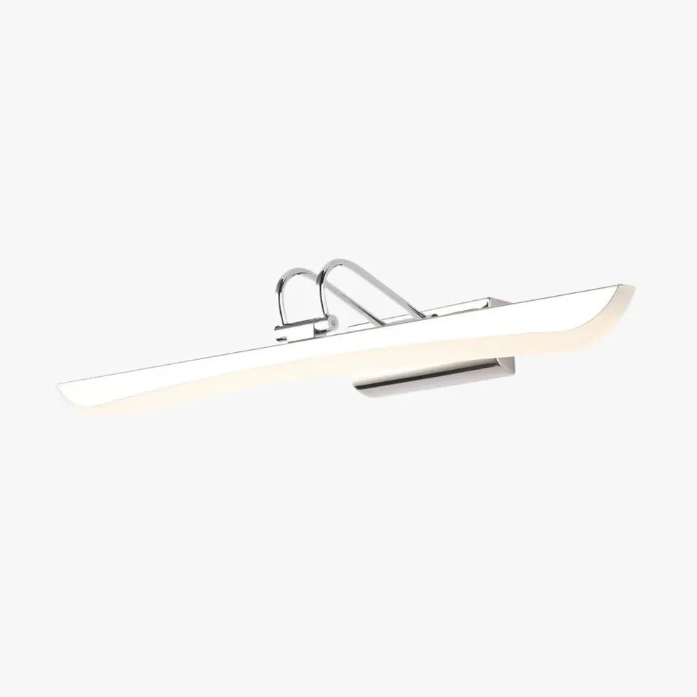 LED Wandleuchte flach in silbernem modernen Design - Clowas.de