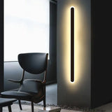 LED Wandleuchte innen schwarz Outdoor wasserdicht minimalistisch - Clowas.de