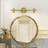 LED Wandleuchte mit Schalter in goldenem Minimalismus - Clowas.de