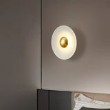 LED Wandleuchte Weiß Moderne Runde Formgestaltung - Clowas.de