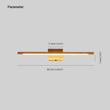 LED Wandleuchten Badezimmer im simplen Stil aus Holz - Clowas.de