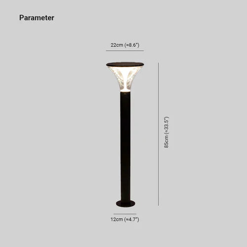 LED Wegeleuchte Solar für den Garten minimalistisch - Clowas.de