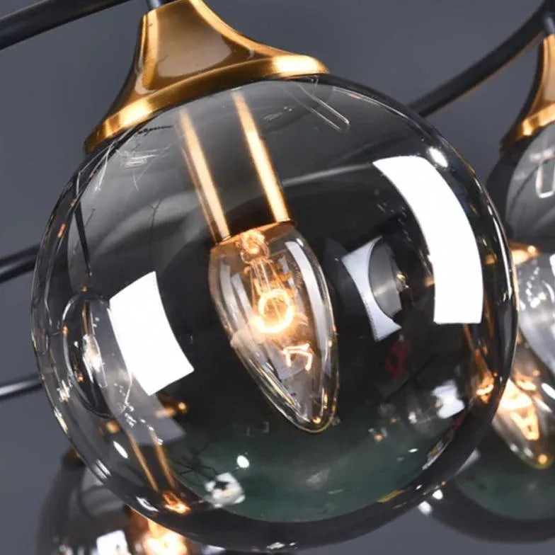 LED Wohnzimmer Deckenleuchte dimmbar Nordisch Modern Glas - Clowas.de