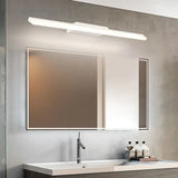 Led Minimalist White Bathroom Mirror Lights