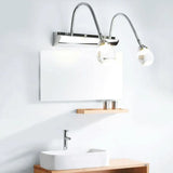 Silver Spring Pipe Bathroom Wall Lights