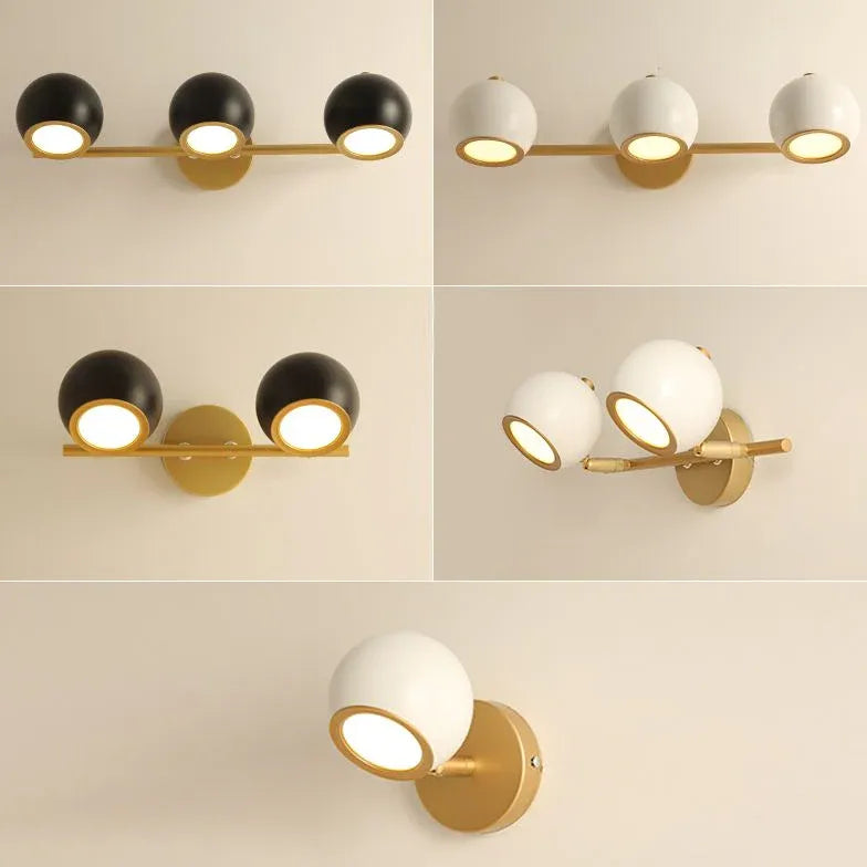 Spherical Shade Led Modern Wall Lights