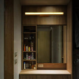 Linear Led Wooden Mirror Lights