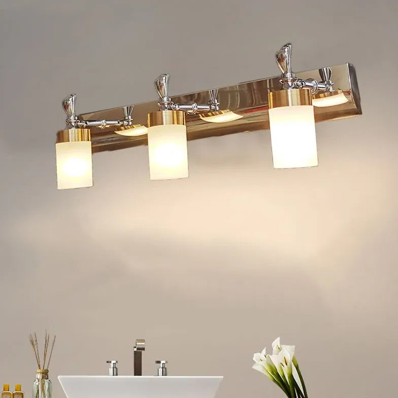 Light Luxury Silver Bathroom Spotlight