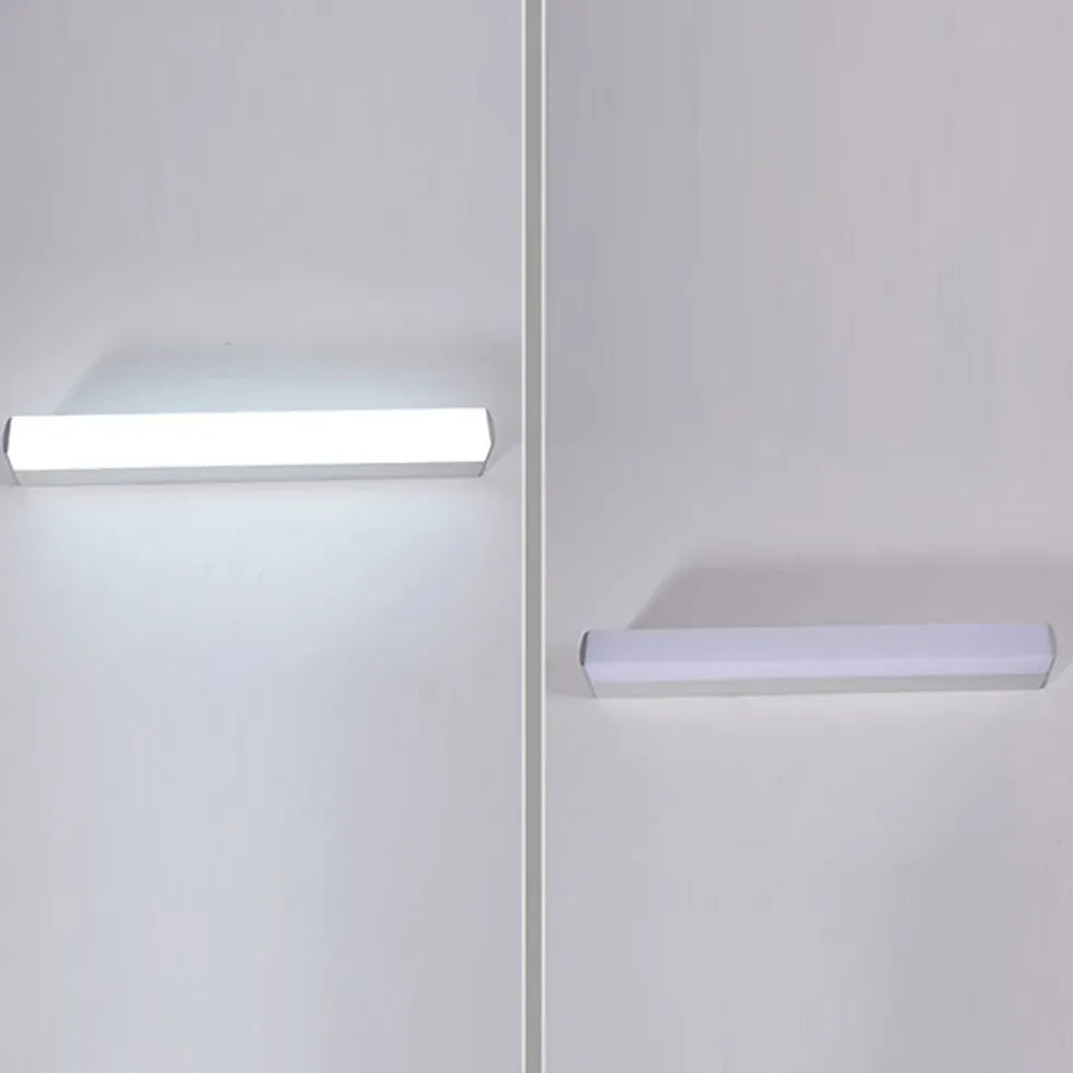 Rectangular Led White Bathroom Wall Lights